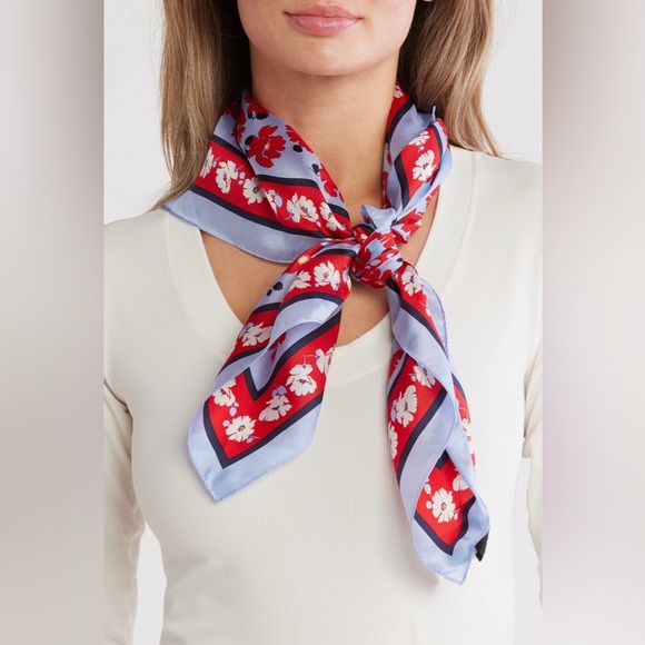 NWT! ♠️ kate spade authentic 100% silk scarf Scarves Wraps
